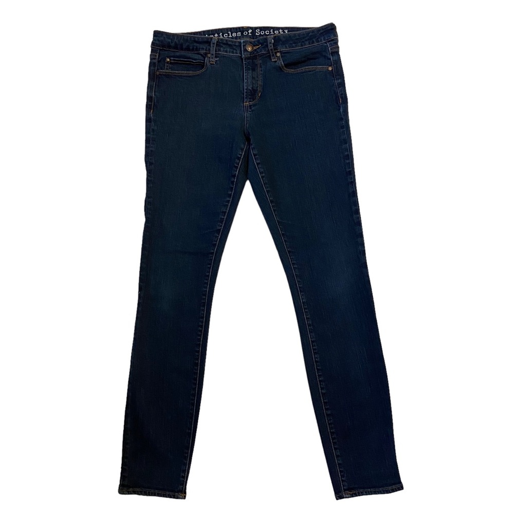 ARTICLES OF SOCIETY Mya Best Blue Denim Skinny Jeans Size 30